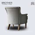 Italian design arm chair modern / round sofa chair